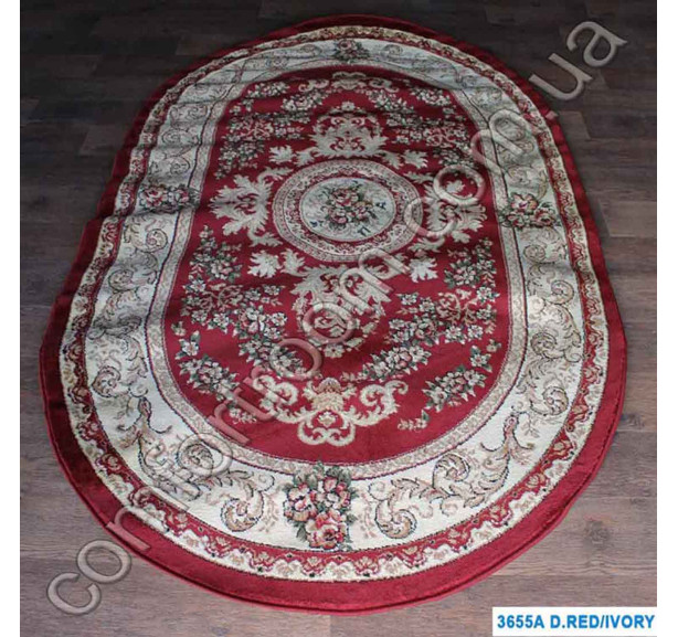 Килим Super Elmas 3655 red-ivory ov - Фото 1